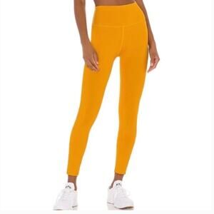Revolve Splits59 Ava High Waist 7/8 Legging - Mustard Yellow/Gold - Size M